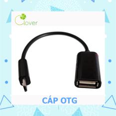 Dây cáp OTG đầu dẹt – Clover Shop