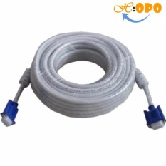 Dây VGA 2 đầu chống nhiễu 15m (Trắng)