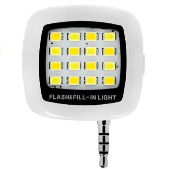 Đèn LED flash 16 bóng cực sáng hỗ trợ selfie  