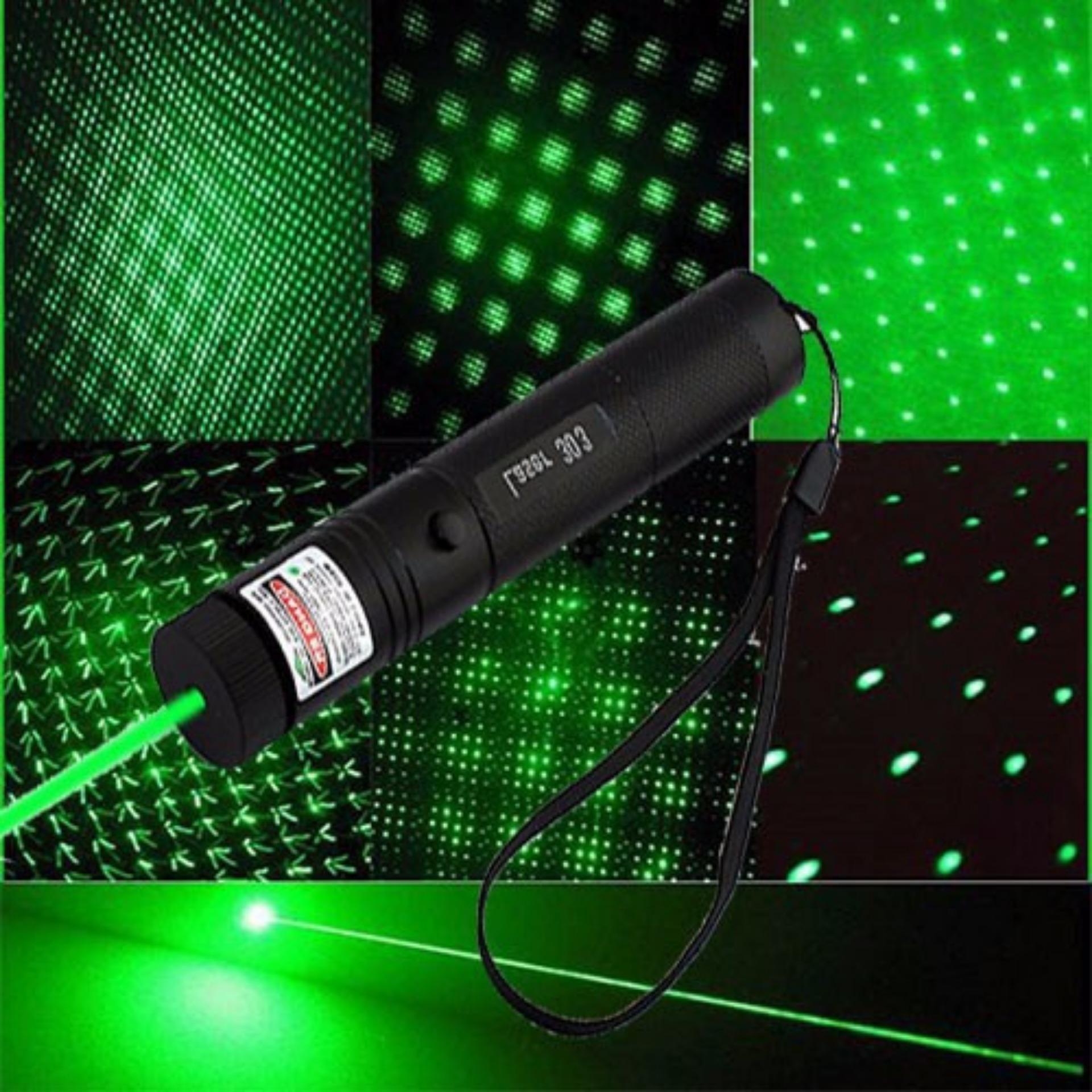 Đèn Pin Chiếu Tia Laser 303 (Hàng nhập khẩu)