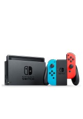 Máy game Nintendo Switch with Neon Blue and Neon Red Joy-Con
