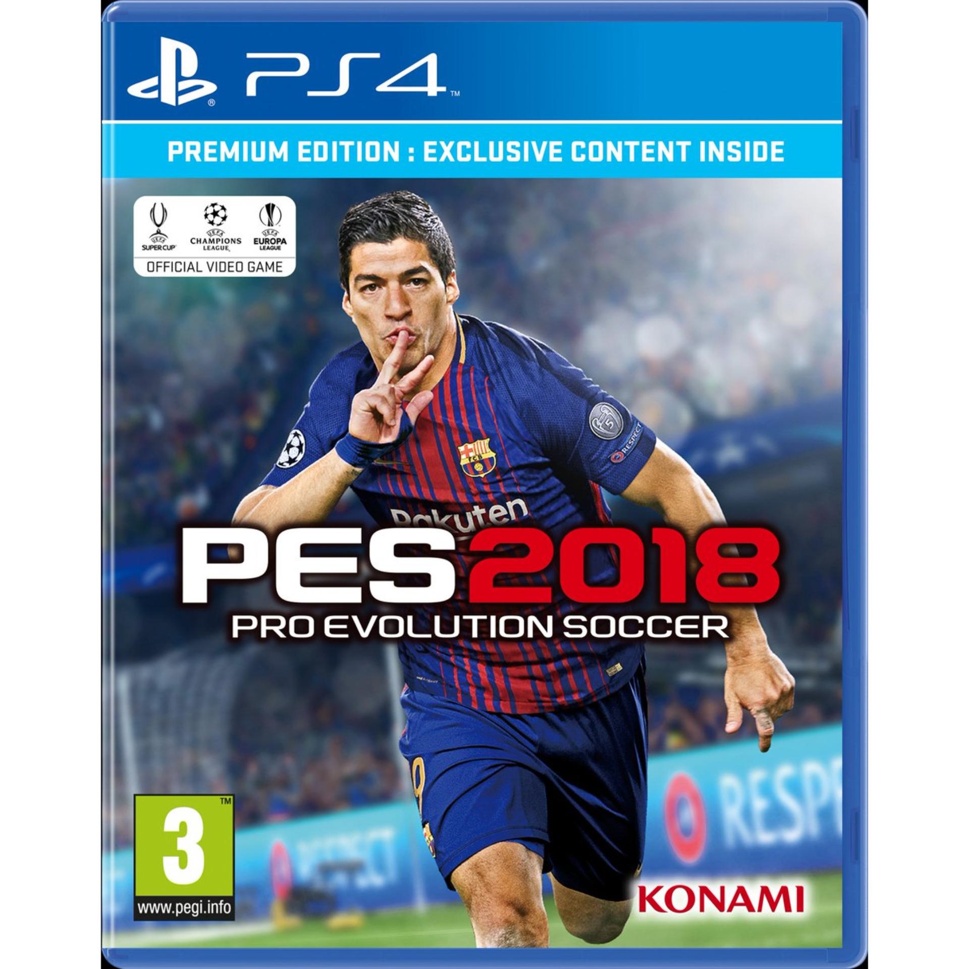 Đĩa game PS4 Pro Evolution Soccer PES 2018 Premium Edition