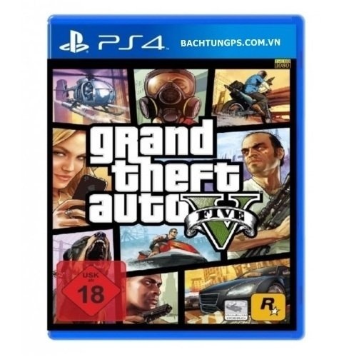 Đĩa game PS4 Rockstar GTA5