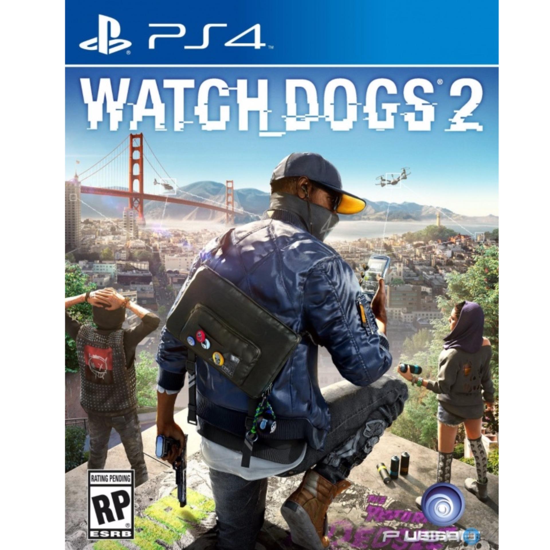 Đĩa Game PS4 - Watch Dogs 2