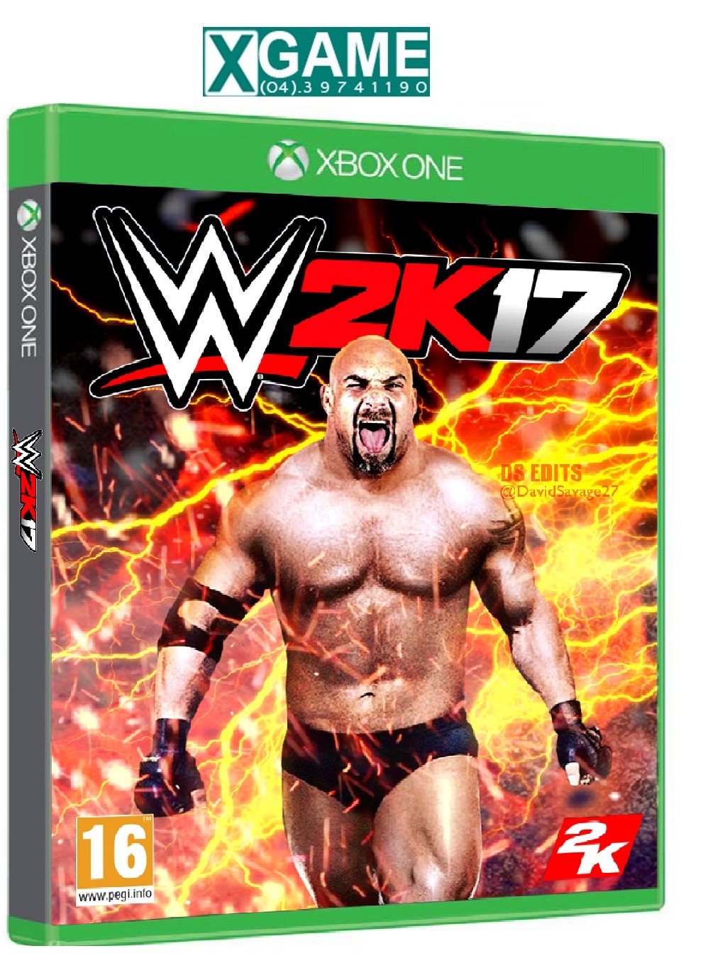 Đĩa game WWE 2K17 cho PS4