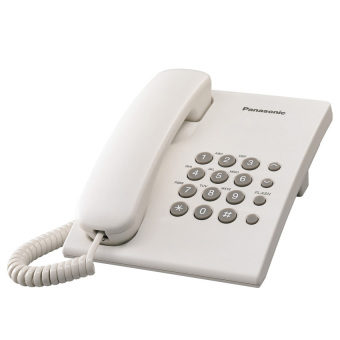 Điện thoại bàn Panasonic KX-TS500 (Trắng)