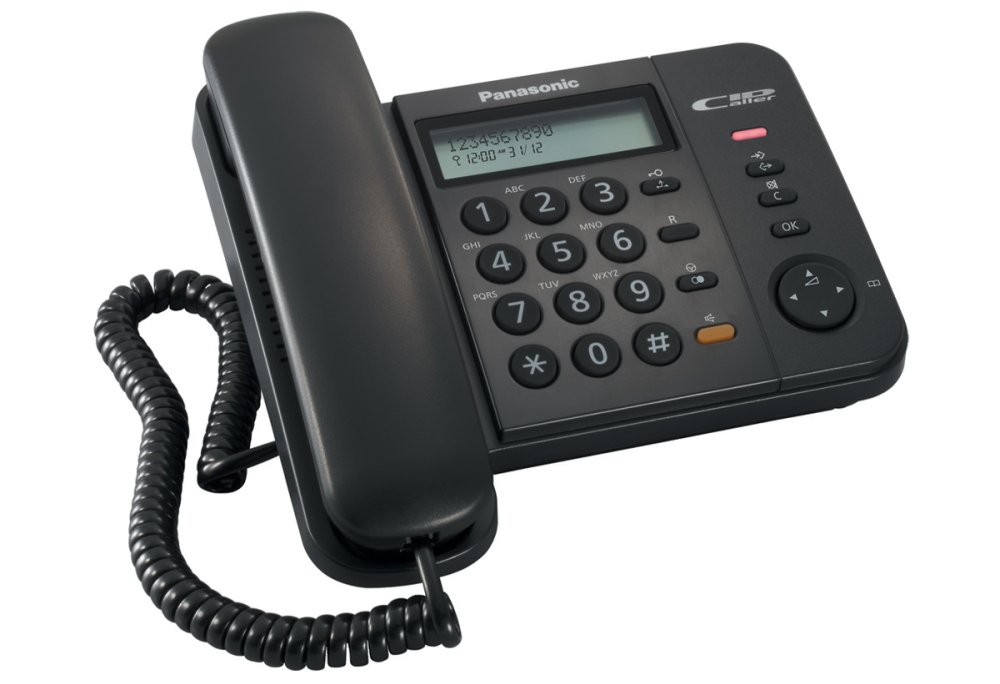 Điện thoại bàn Panasonic KX-TS580 (Đen)
