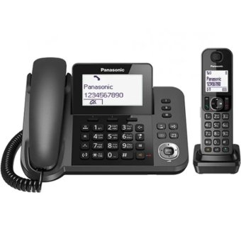 Điện thoại để bàn mẹ bồng con Panasonic KX-TGF 310 (Đen)  
