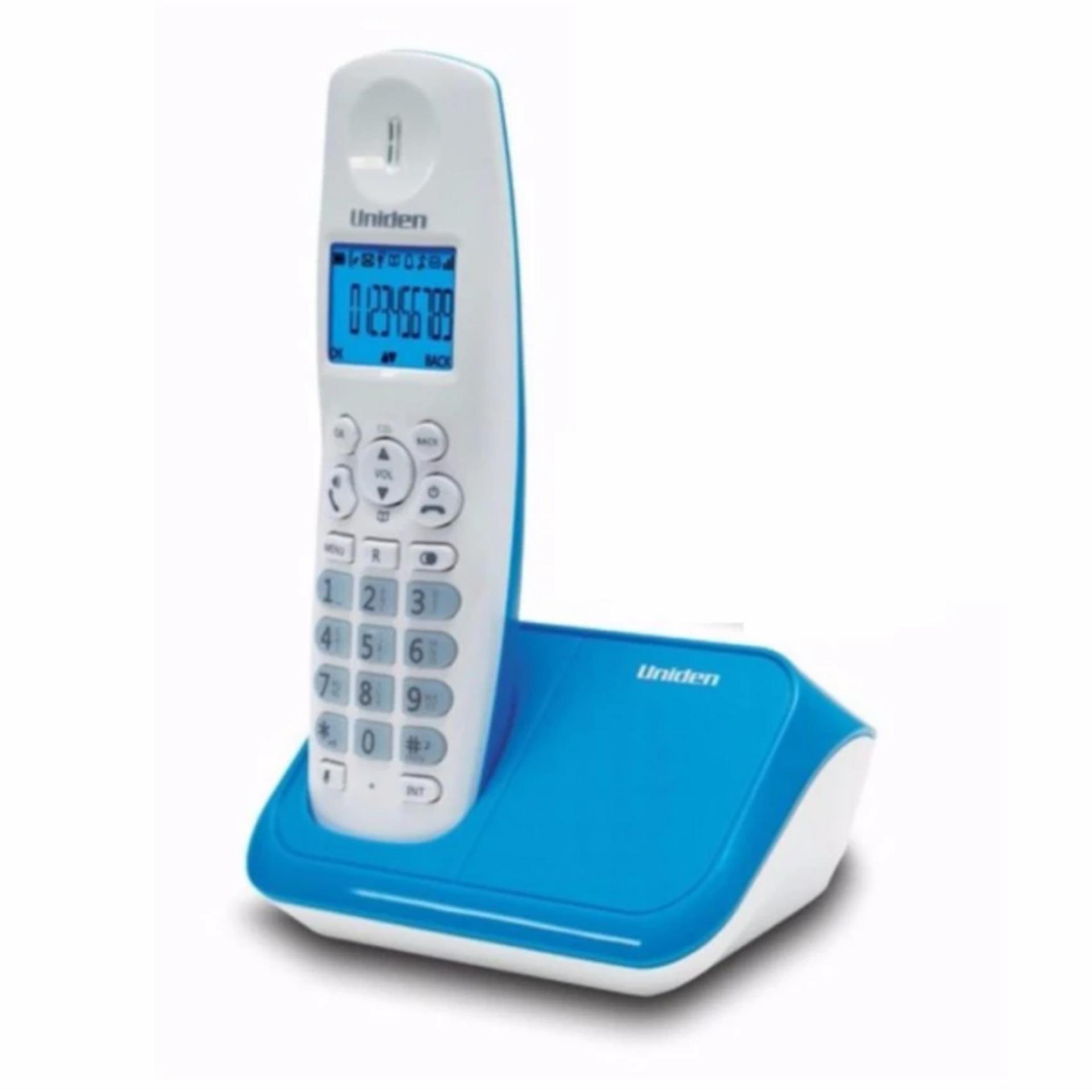 Điện thoại không dây UNIDEN AT4101 màu xanh
