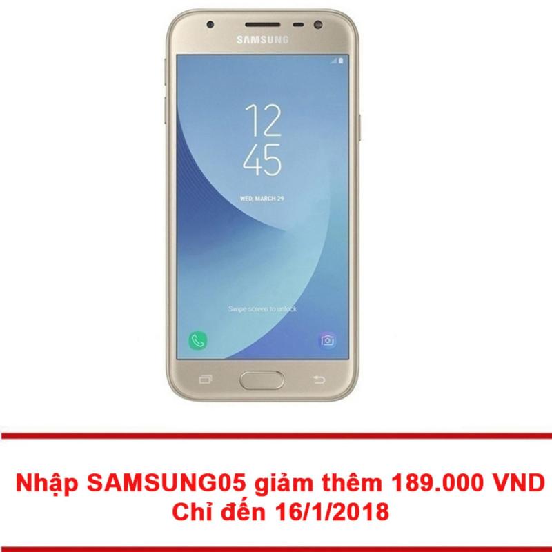 Điện thoại Samsung Galaxy J3 Pro 16GB RAM 2GB (Vàng) - Hãng phân
phối chính thức chính hãng