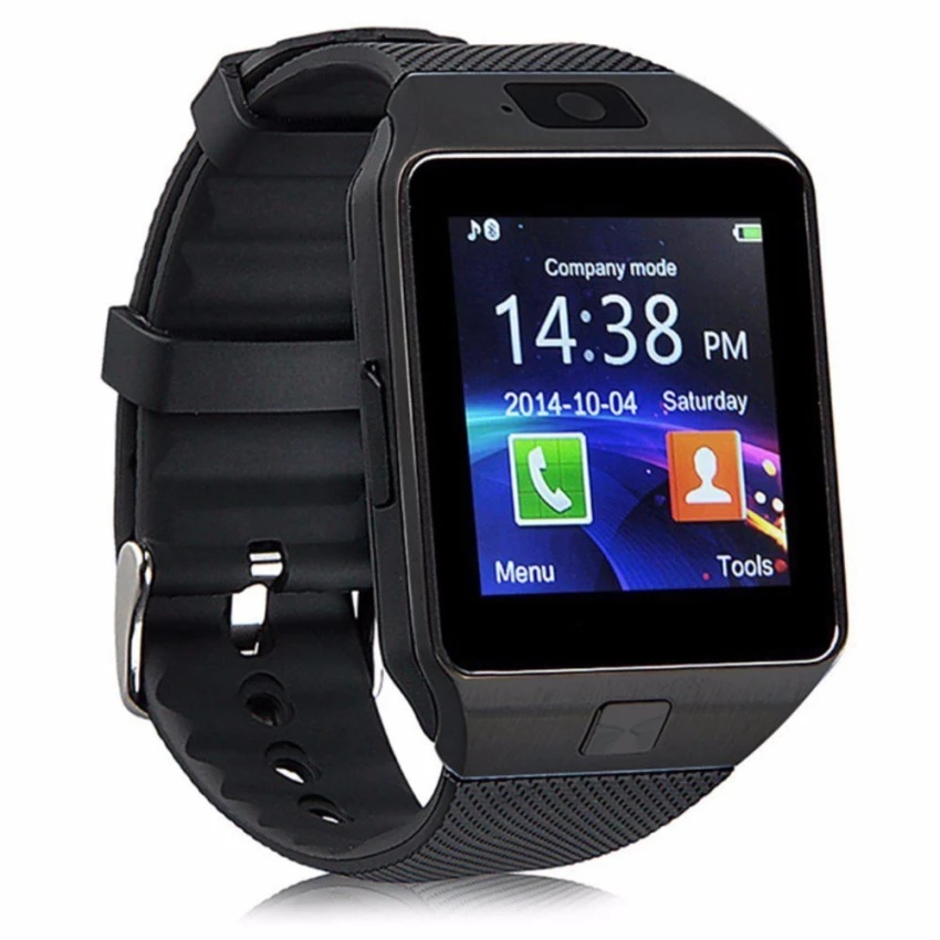 Đồng hồ điện thoại smartwatch DZ09 (Đen)