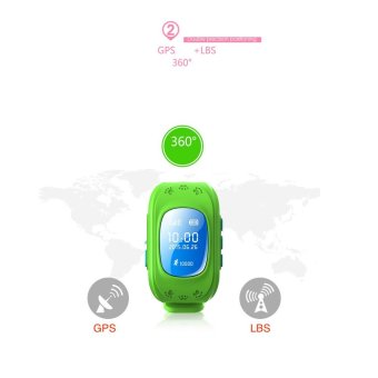 Đồng Hồ định Vị Trẻ Em GPS Smartwatch ( Xanh) April 2018 - 4 Đồng hồ định vị trẻ em GPS Smartwatch ( Xanh) - 4