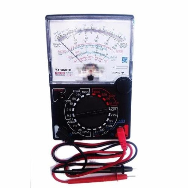 Bảng giá Đồng hồ đo kim vạn năng VOM YX360TR kèm pin chuyên dụng sửa chữa điện tử (Đen phối trắng) Phong Vũ