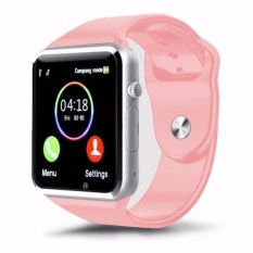 Đồng hồ thông minh Smartwatch GM08 gắn sim độc lập (Hồng)
