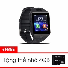 Đồng hồ thông minh smartwatch M9 (Đen) + Tặng thẻ nhớ 4Gb