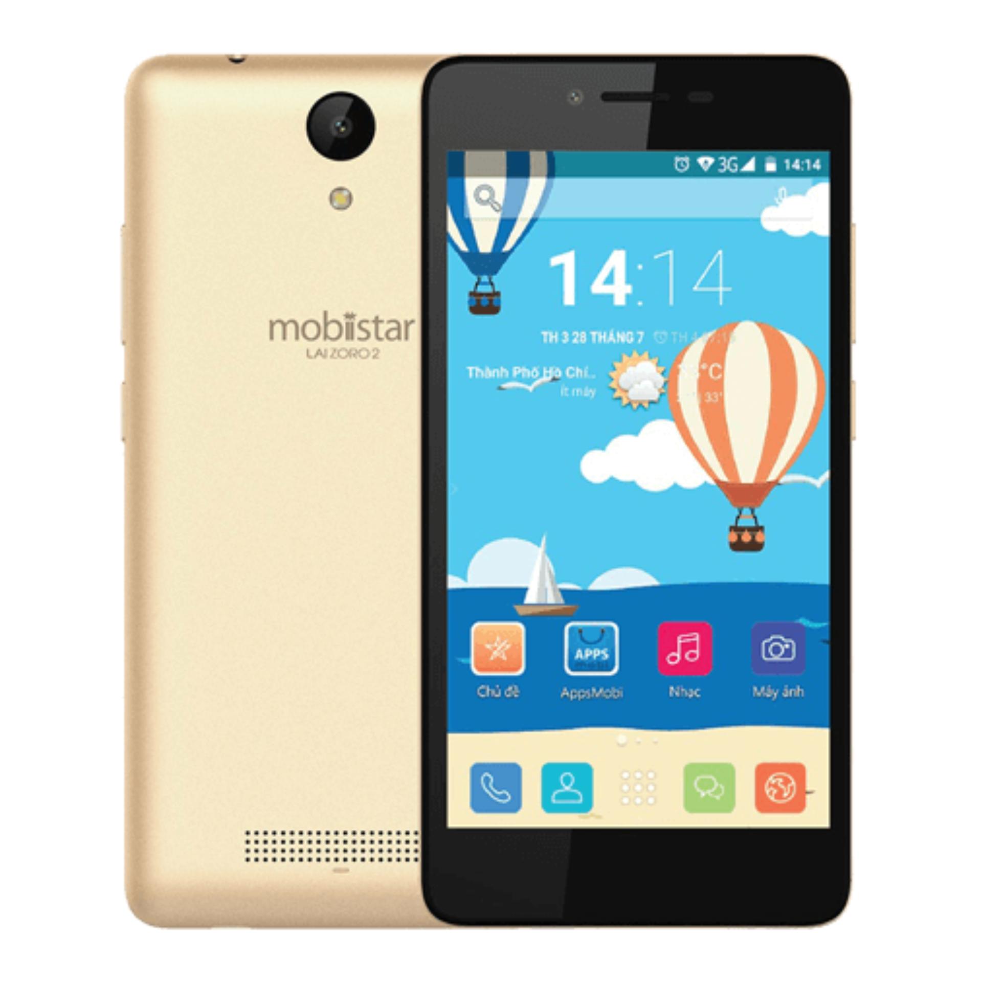 Mobiistar Lai ZORO 2 - Ram:1/Rom:8GB . 2 SIM - Hàng Nhập Khẩu