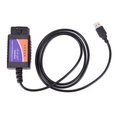 ELM327 USB Black Cable OBD2 Car Diagnostics Scanner For Windows PC Computer Black 14cm*20cm*2cm – intl