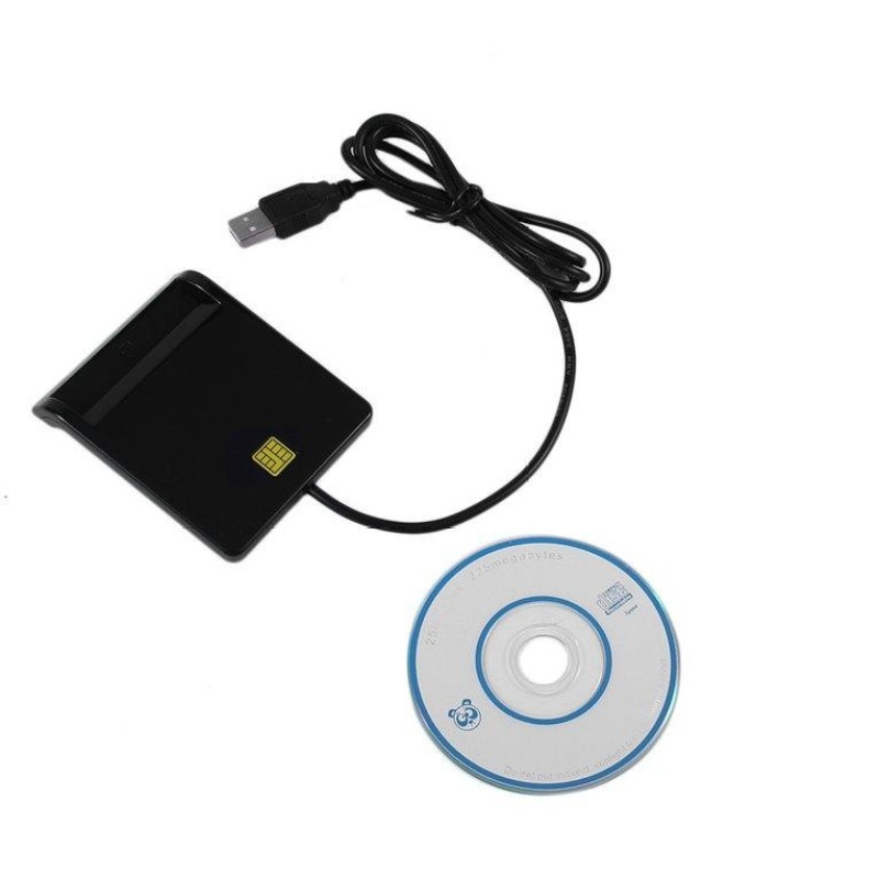 Bảng giá ERA USB Smart Card Reader IC / ID Card Reader Plug And Play For PC Card Adapter - intl Phong Vũ