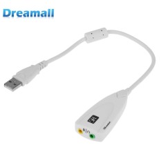 Bên ngoài Card Âm Thanh USB 7.1 Adapter 5HV2 Âm Thanh Tai Nghe Micro cho MÁY TÍNH Xách Tay-quốc tế