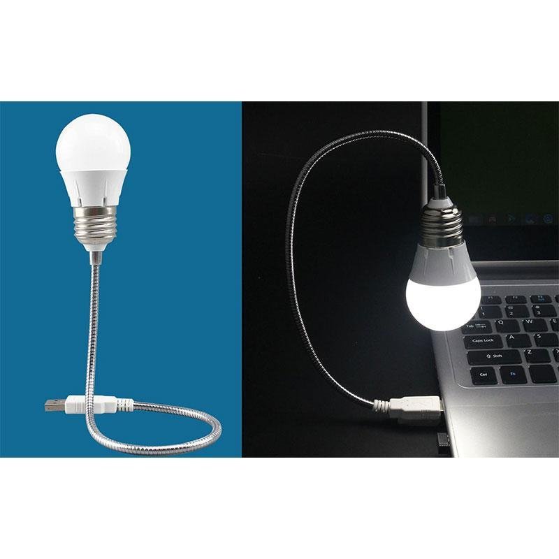 Bảng giá Flexible USB LED White Bulb Fill Light Lamp Reading For Laptop Computer PC - intl Phong Vũ