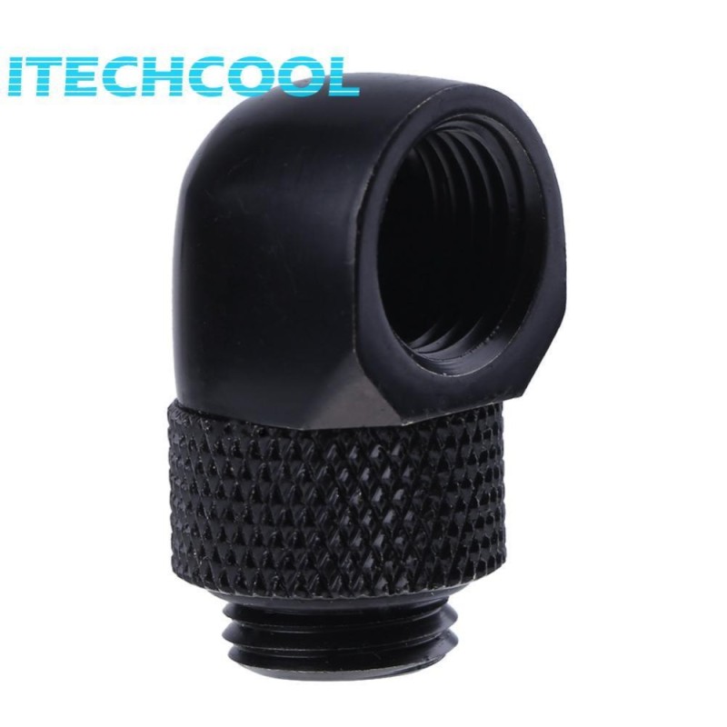 Bảng giá G1/4 Inner Outer Dual Thread 90 Degree Rotary Water Tube Connector - intl Phong Vũ
