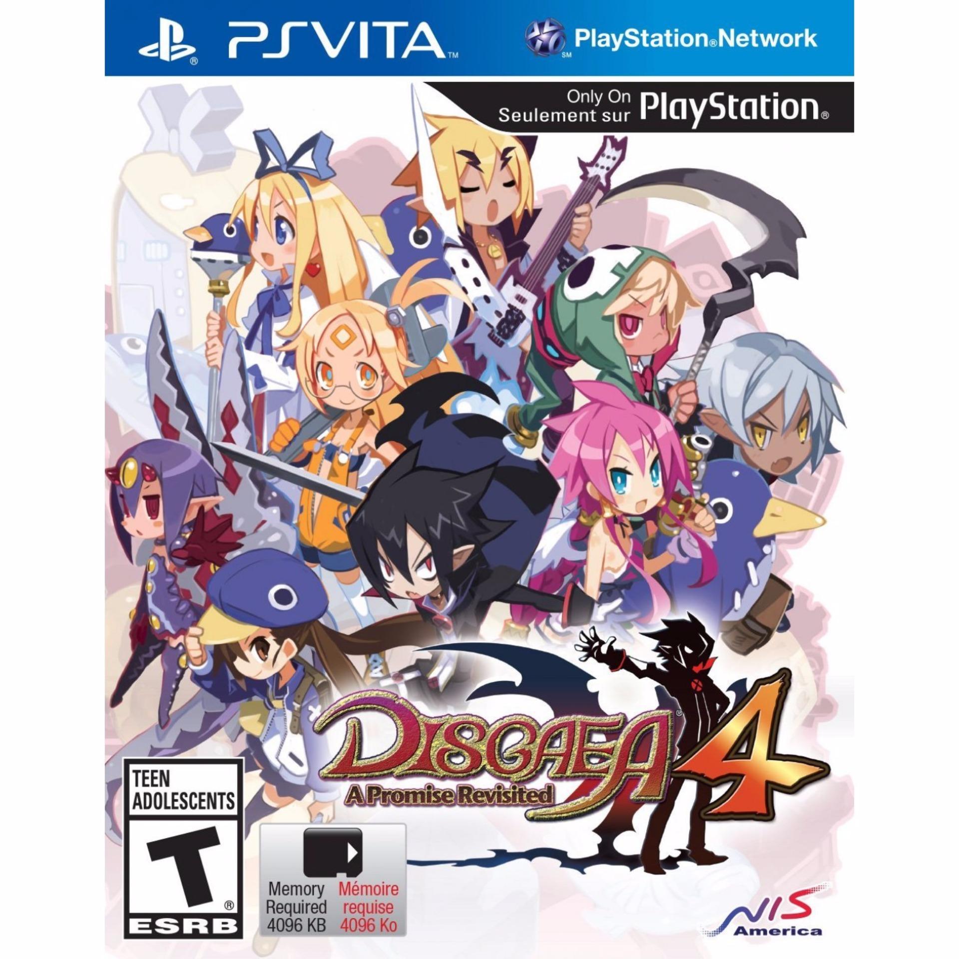 Game card Disgaea 4 : A Promise Revisited PSVITA