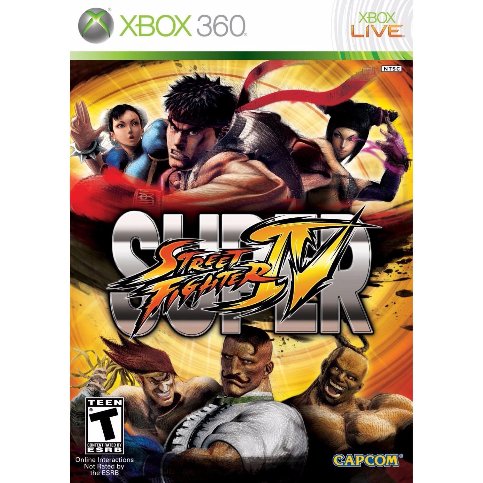 Game Xbox 360 Super Street Fighter IV (NTSCJ)