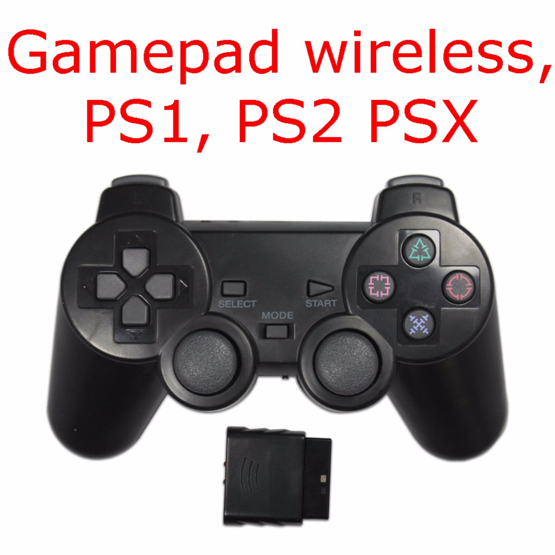 Gamepad Wireless Playstation 1, 2, PSX - tay game không dây PS2