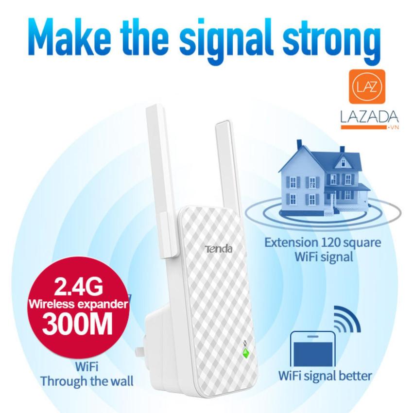 Hình ảnh Giá modem tenda - Repeater wifi, tăng tốc wifi TENDA SMA9, kíchsóng cực mạnh, cao cấp, sang trọng - BH 1 đổi 1 bởi SMART TECH