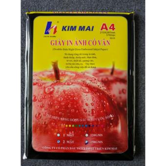 Giấy In Ảnh có Vân 2 mặt 250g A4 50 tờ/ xấp  