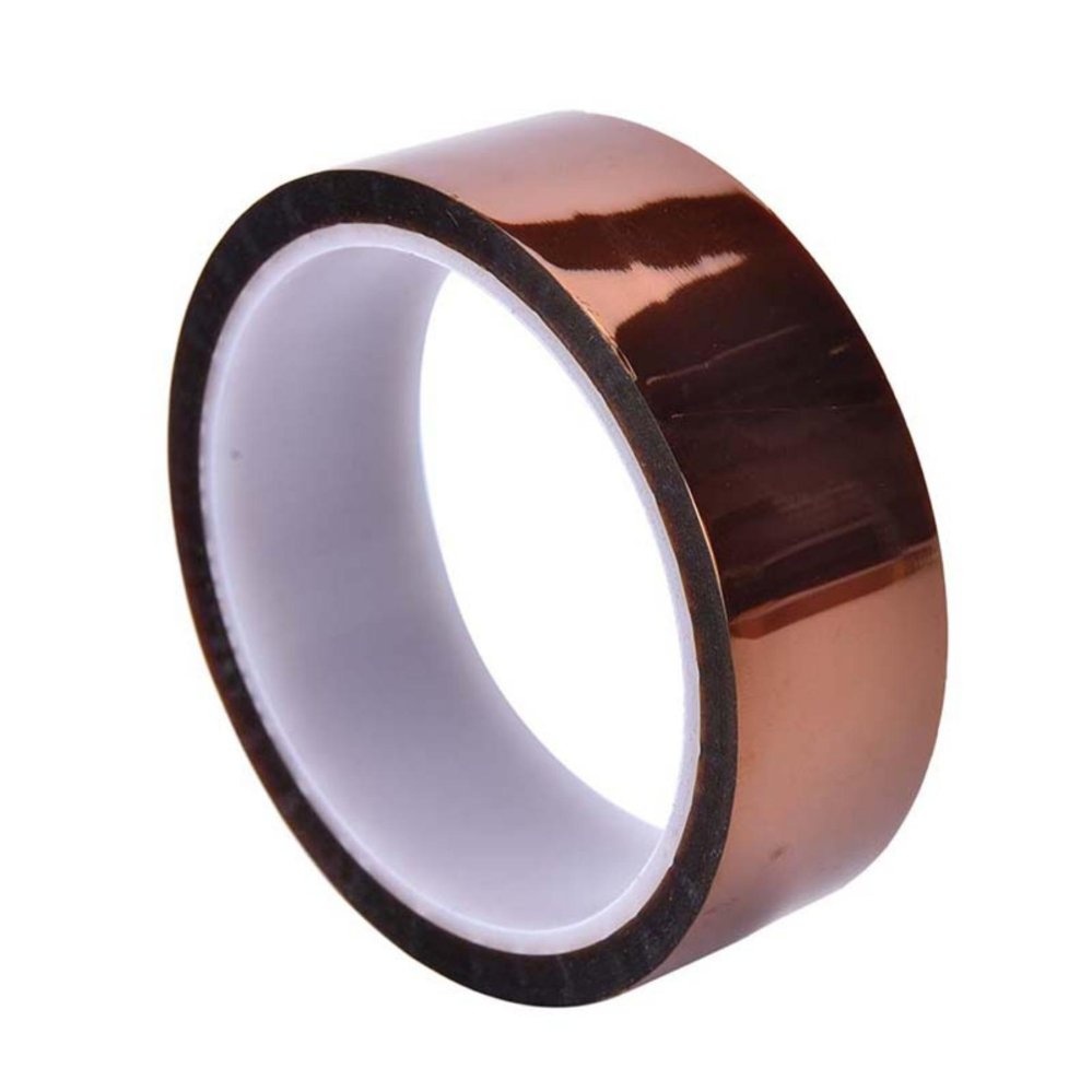 Vàng Cao Nhiệt Độ Chịu Nhiệt Kapton Băng Polyimide Cho 3d Máy In 30 mét-quốc tế