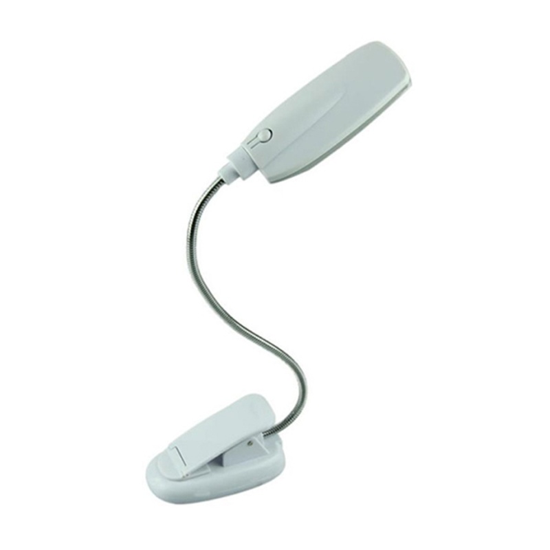 Bảng giá Good Source of Material Flexible White USB/Battery Power 28 LED Light Clip On Bed Table Desk Lamp Read - intl Phong Vũ