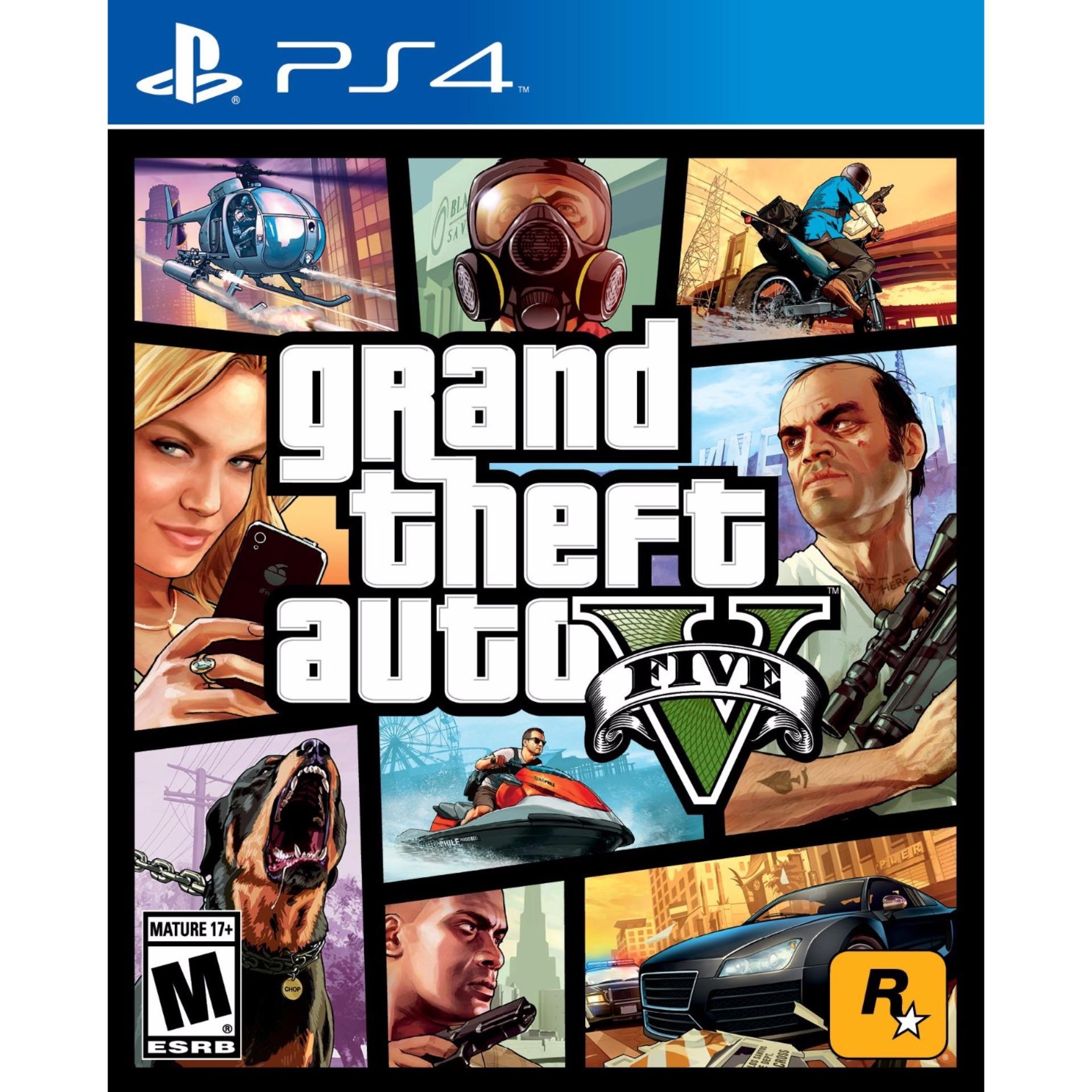 Đĩa Game PS4 GTA5 - Grand Theft Auto 5