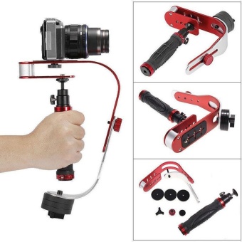 Handheld Video Stabilizer Camera Holder Motion Steadicam (Red) - intl  