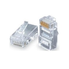 Hộp 100 đầu hạt mạng RJ45 nhựa(Trắng)