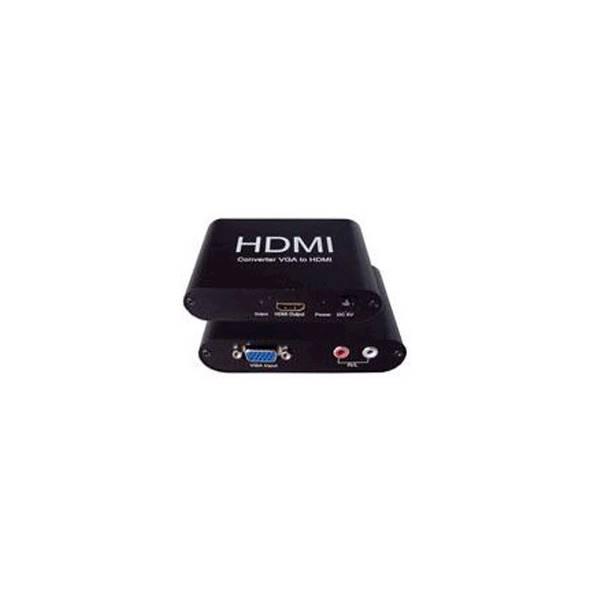 Hộp Chuyển VGA To HDMI (Thêm Audio L/R)