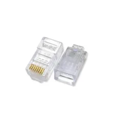 Nơi Bán Hộp đầu cáp mạng RJ45 nhựa APX 100 cái (Trắng)  