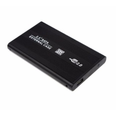 Hộp Đựng Ổ Cứng SATA USB2.0 HDD BOX 2.5 inch Hộp Kim Nhôm(Đen)