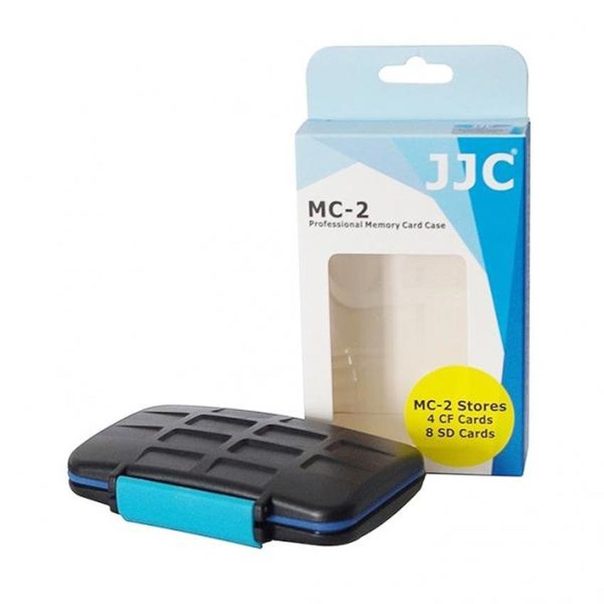 Hộp đựng thẻ nhớ chống thấm nước JJC MC-2 (Xanh đen)