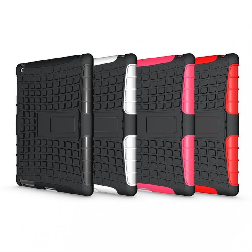 Hybrid Kickstand phone case for iPad 2/3/4（Orange） - intl