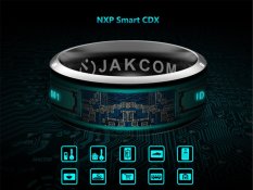 JAKCOM R3 Công Nghệ NFC Ma Thuật Thông Minh Nhẫn Đen cho Android IOS Windows Điện Thoại 11 # Kích Thước-quốc tế