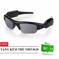 (Khuyến Mãi)_Mắt Kính Tích Hợp Camera Elitek ECG-3350 Tặng Kèm Thẻ Nhớ 8GB