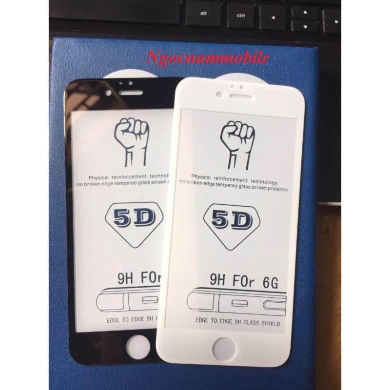 Kính cường lực 5D Full màn cho Iphone 6/6P/6S/,7,7P.8/8P Nguyên Hộp