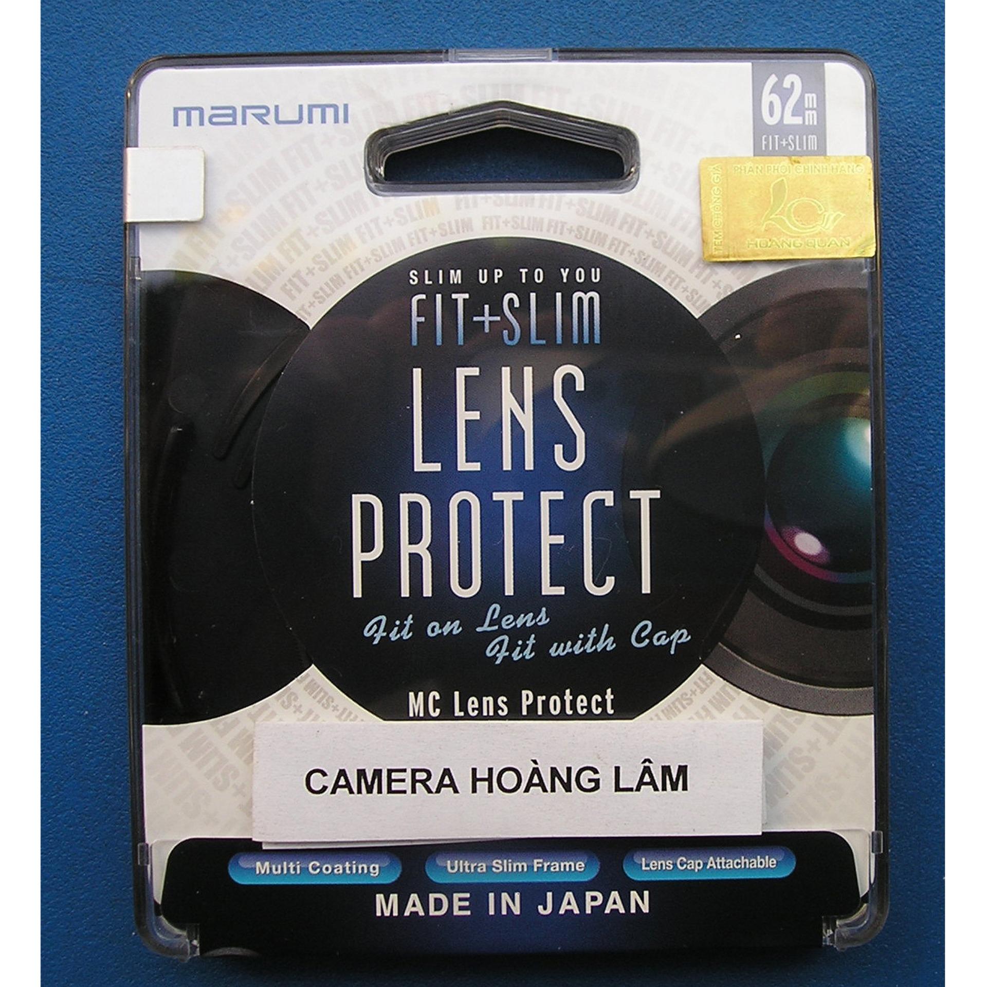 Kính lọc Marumi fit & slim lens protect 62mm