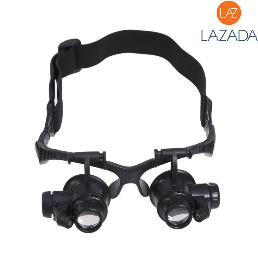 Hình ảnh Kính phóng to, Kính phóng to 3d - Kính lúp sửa chữa cao cấp gắn đèn LED siêu sáng, tặng kèm 3 cặp kính phóng đại, giảm giá cực sốc tại TOP-VERSION