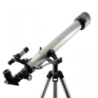 Kính thiên văn khúc xạ chân cao F70060 Refractor.( Bạc)  