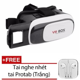 Kính thực tế ảo 3D dùng cho điện thoại VR Box thế hệ 2 cao cấp PGH-901 + Tặng tai...