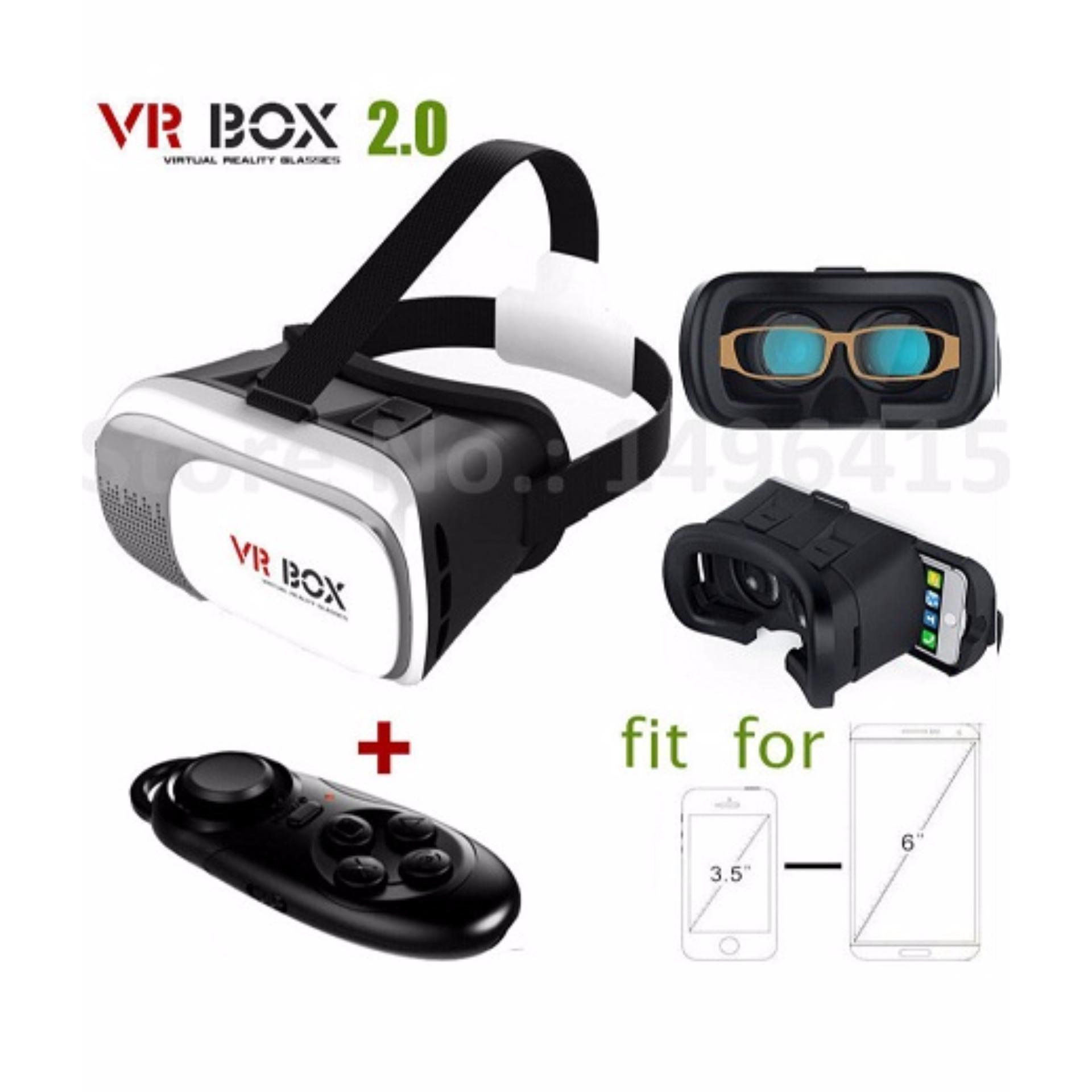 Kính thực tế ảo VR BOX 2 và Tay cầm chơi game