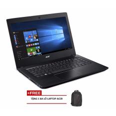 Laptop ACER Aspire E5-475-31KC NX.GCUSV.001 i3-6006U/4G/500G/14″ (Xám) + Tặng 1 balo laptop ACER – Hãng phân phối chính thức