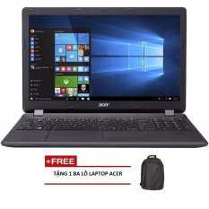 Laptop Acer Aspire E5-575G-37WF NX.GDWSV.006 15.6inch (Đen) + Tặng 1 Balo laptop ACER – Hãng phân phối chính thức